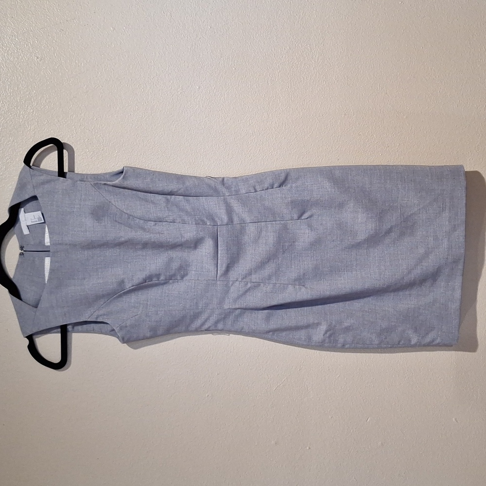 Vintage H M gray pin dress